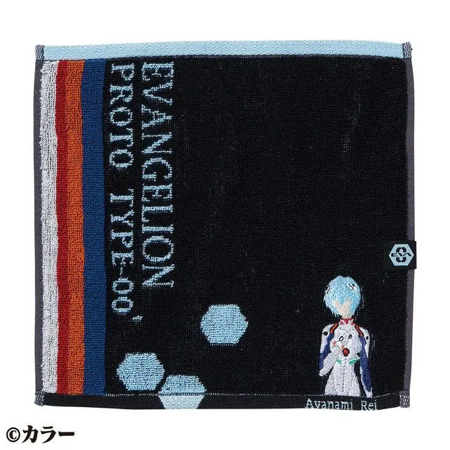 kameco-evangelion-handtuch-tuch-rei-ayanami-baumwolle-25x25 image 1