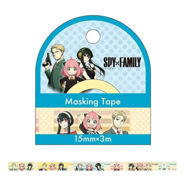 kameco-spy-x-family-masking-tape-anya-loid-yor-klebeband-1-5cm-x-3m image 1