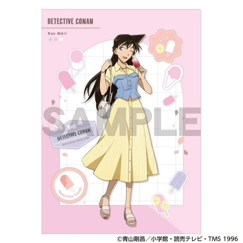kameco-clearfiles-detective-conan-ran-clearfile-ice-cream-ver-din-a4 image 1