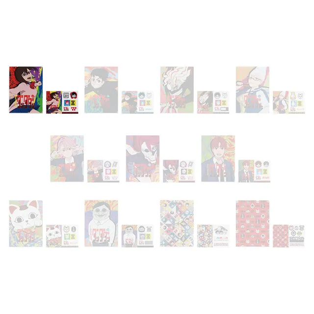 dandadan-ichiban-kuji-clearfile-momo-ayase-e-prize-a4-sticker image 1