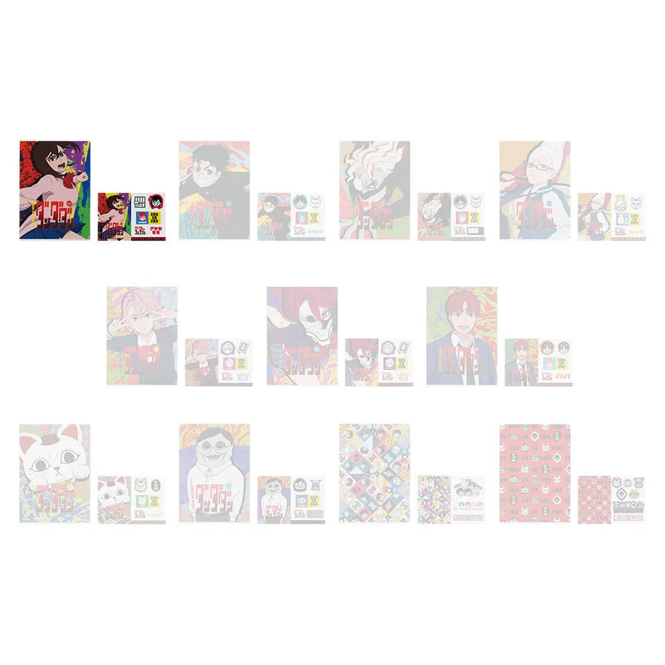 dandadan-ichiban-kuji-clearfile-momo-ayase-e-prize-a4-sticker image 1