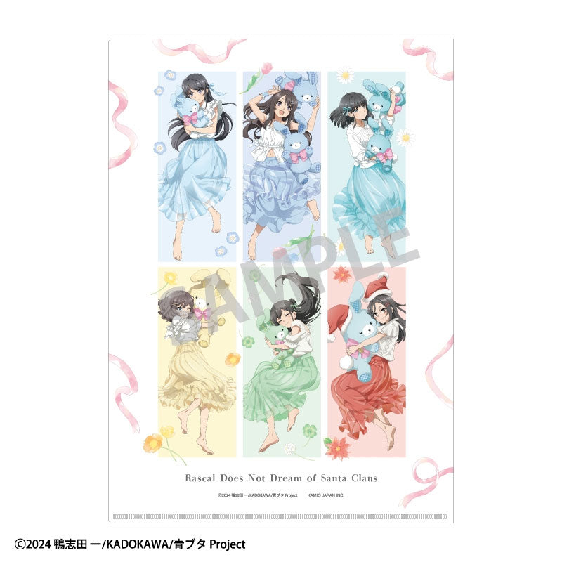 kameco-rascal-santa-claus-clearfile-mai-sakurajima-din-a4 image 2
