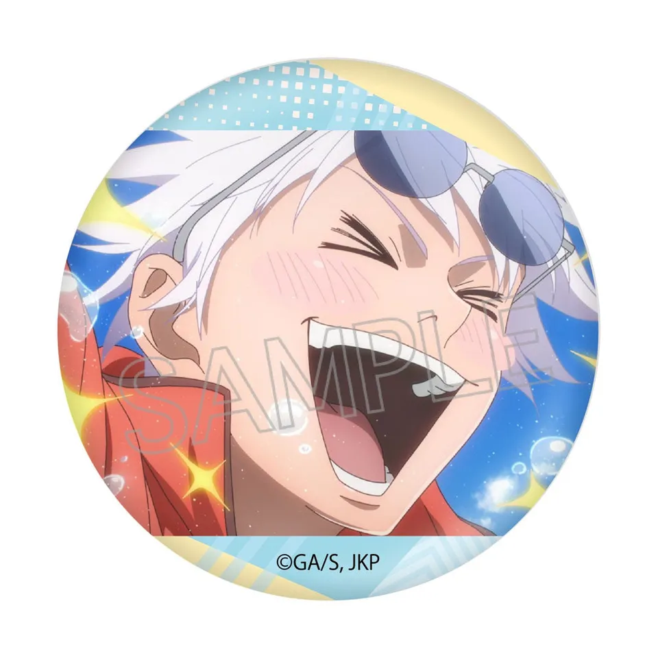 kameco-jujutsu-kaisen-gojo-button-hundred-faces-wei-blech image 1