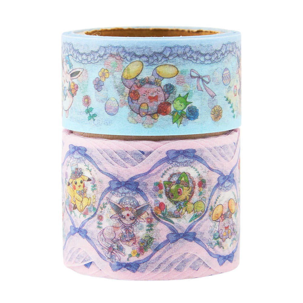 pok-mon-center-botanical-easter-masking-tape-set-2-rollen image 1