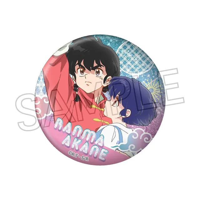 ranma-1-2-ranma-akane-glitzerbutton-kirakira-vol-2-7-5-cm image 1