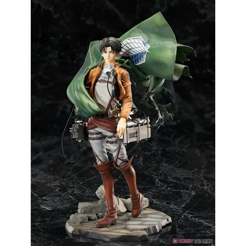 levi-attack-on-titan-pvc-statue-1-7-24-cm-hobby-max image 1