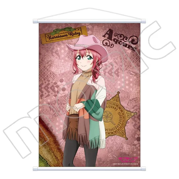 kameco-love-live-sunshine-ruby-wallscroll-western-ver-din-a2 image 1