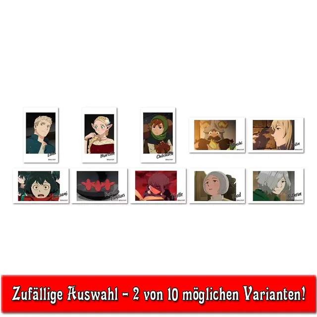 kameco-delicious-in-dungeon-photo-style-card-vol-2-sammelkarten-blindbag image 1