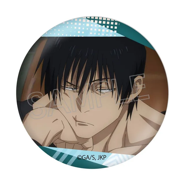 kameco-jujutsu-kaisen-button-toji-hundred-faces-ver-5-6-cm image 1