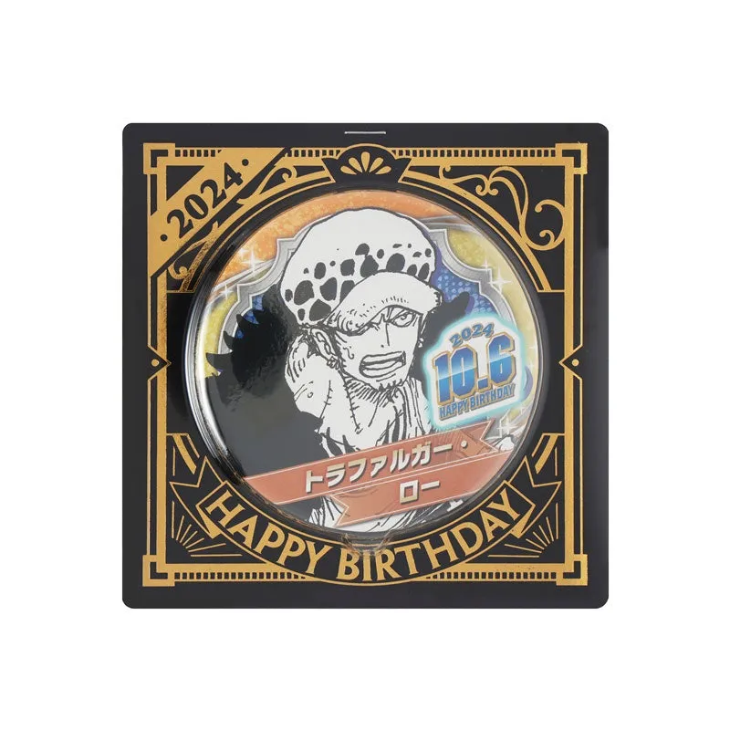 kameco-buttons-one-piece-trafalgar-law-birthday-button-2024-7-5cm image 1