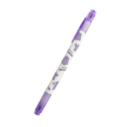 pokemon-center-ditto-textmarker-doppelseitig-lila image 1
