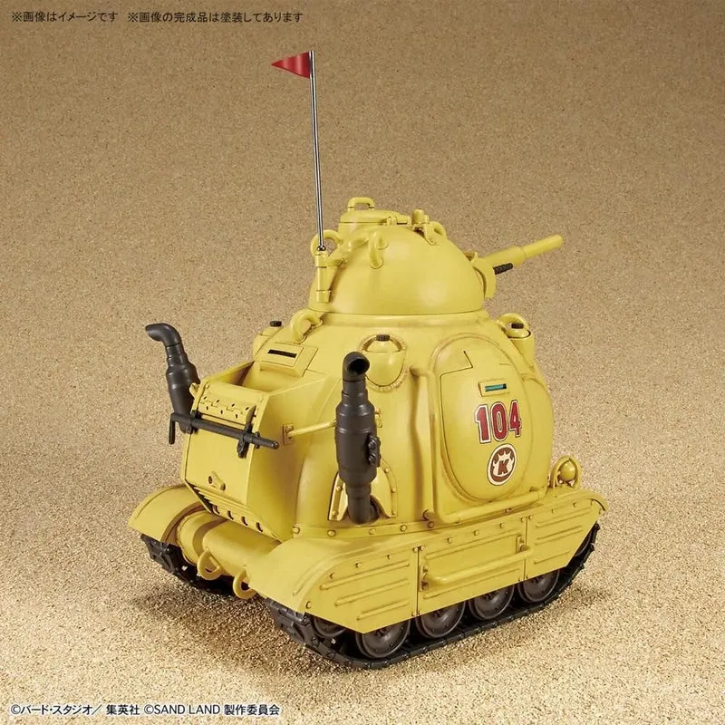 bandai-sand-land-tank-104-1-35-modellbausatz-panzer image 2