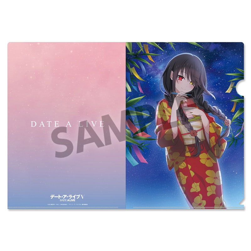 kameco-date-a-live-v-kurumi-clearfile-yukata-din-a4-pp image 1