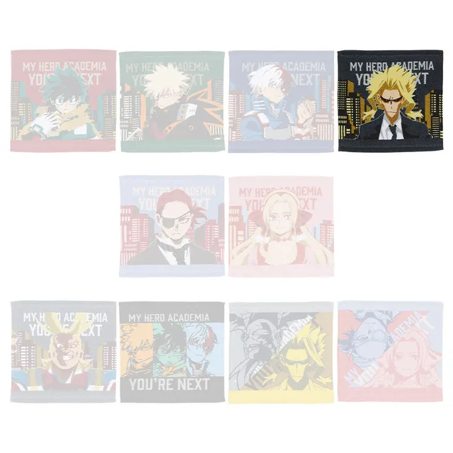 my-hero-academia-all-might-handtuch-25x25-baumwolle image 1