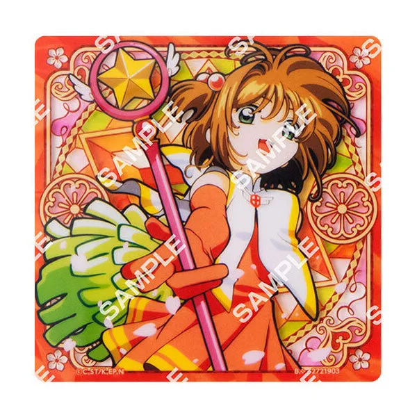 kameco-cardcaptor-sakura-acryl-untersetzer-f-sakura-9x9-cm image 1