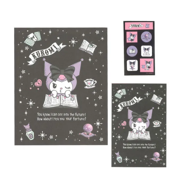 kameco-sanrio-briefpapier-set-kuromi-fortune-19-tlg image 1