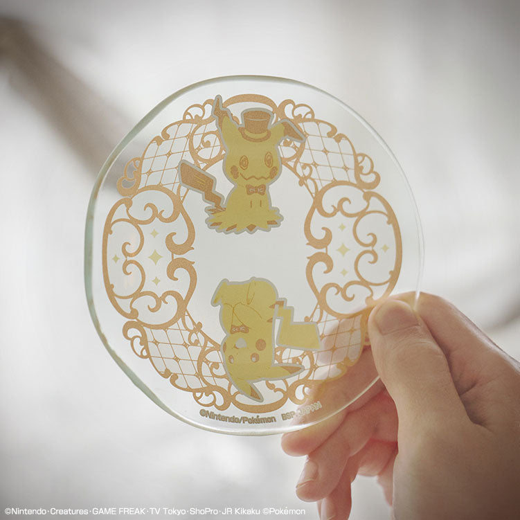 kameco-pokemon-mimikkyu-s-antique-tea-teller-glas-10-cm image 2