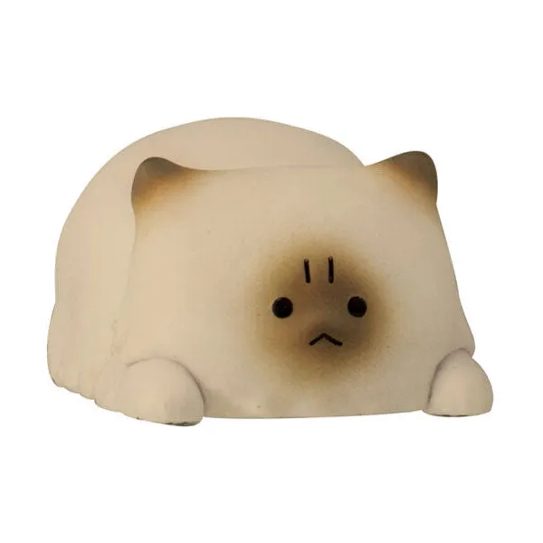 bandai-fluffy-angry-cats-siam-pvc-figur-3-cm image 1
