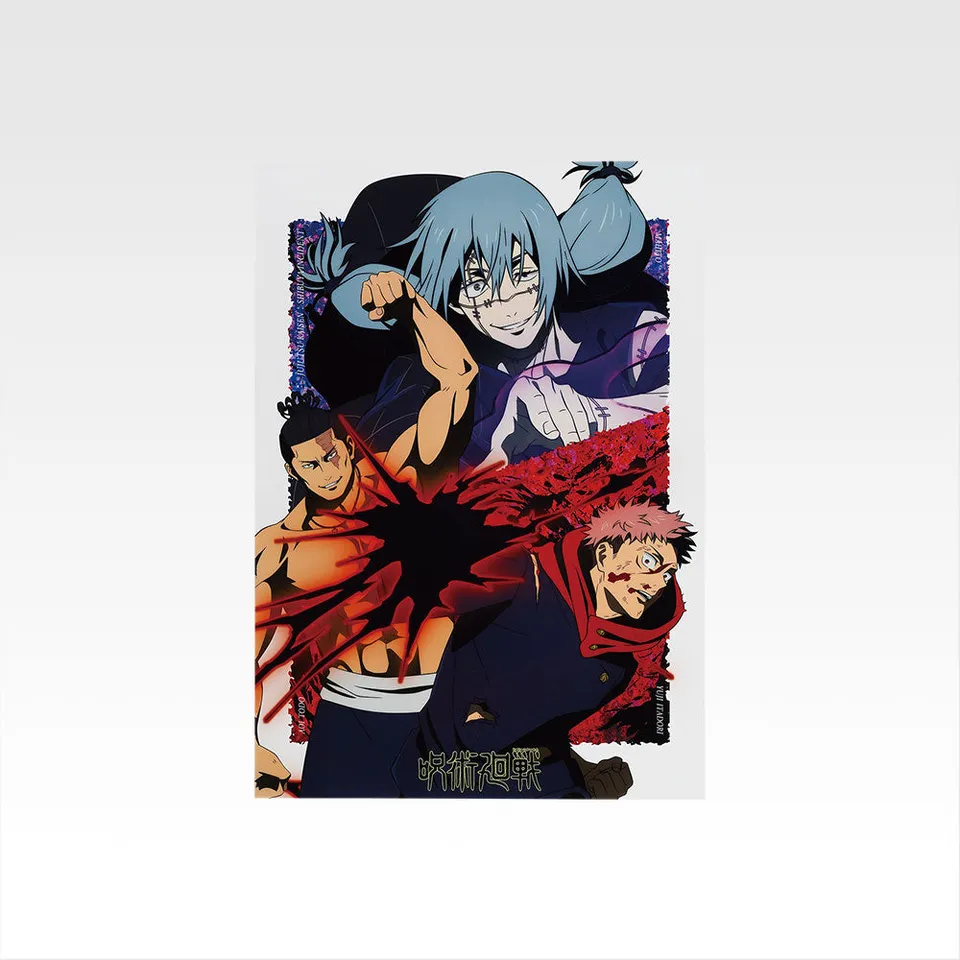 kameco-jujutsu-kaisen-clearposter-shibuya-incident-a3 image 1