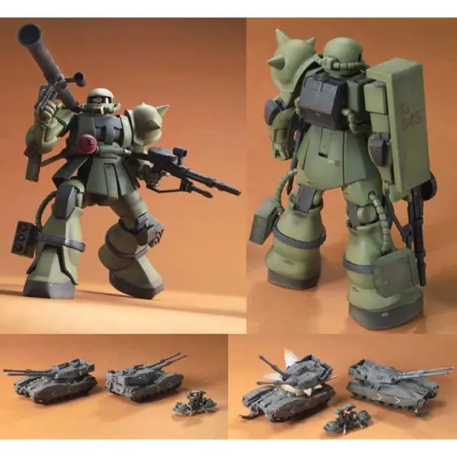 gundam-hguc-hg-1-144-zaku-ground-attack-set-gunpla image 1