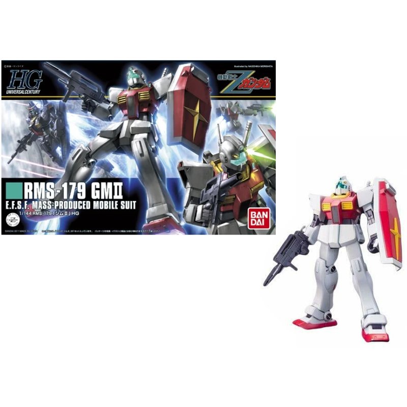 bandai-gundam-hguc-131-gm-ii-1-144-modellbausatz image 2
