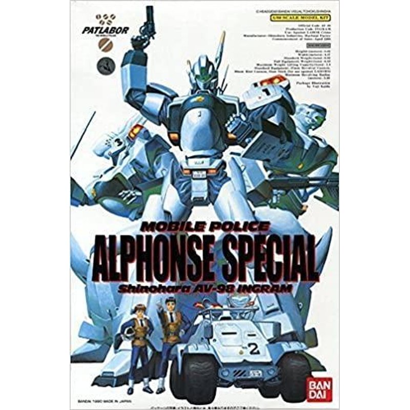 patlabor-alfonce-special-1-60-mecha-modell image 2