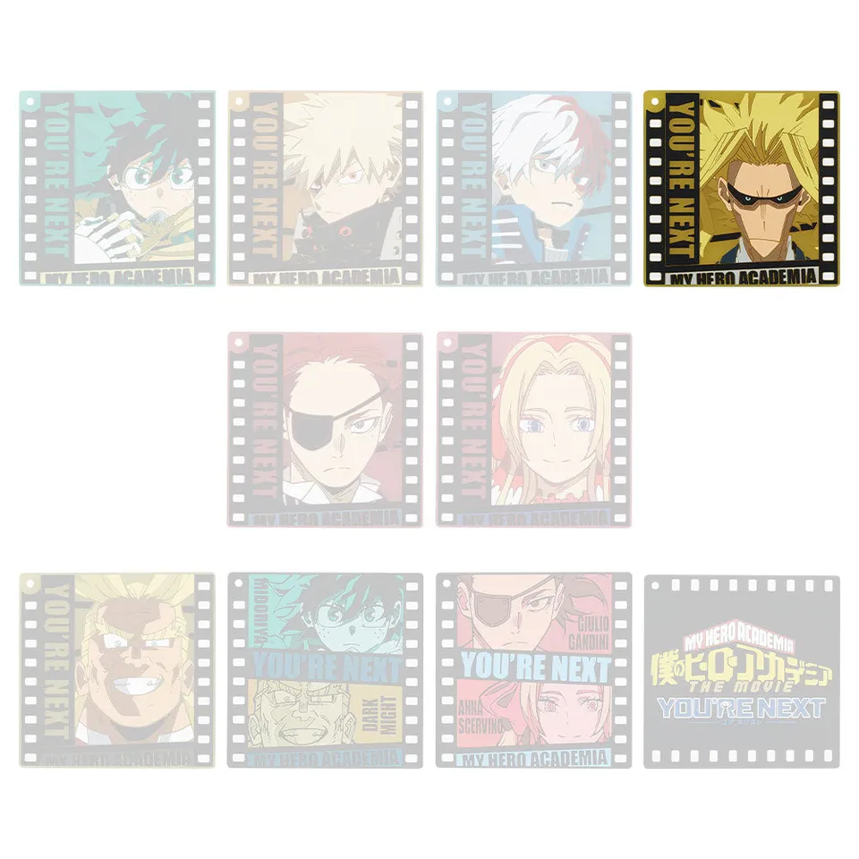 kameco-my-hero-academia-all-might-untersetzer-8x8-gummi image 1