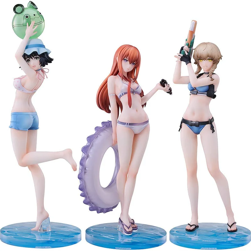 steins-gate-kurisu-makise-mayuri-suzuha-swimsuit-ver-figur-3er-set image 1