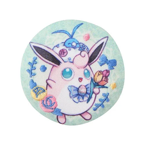 kameco-buttons-pokemon-knuffeluff-stoffbutton-botanical-easter-5cm image 1