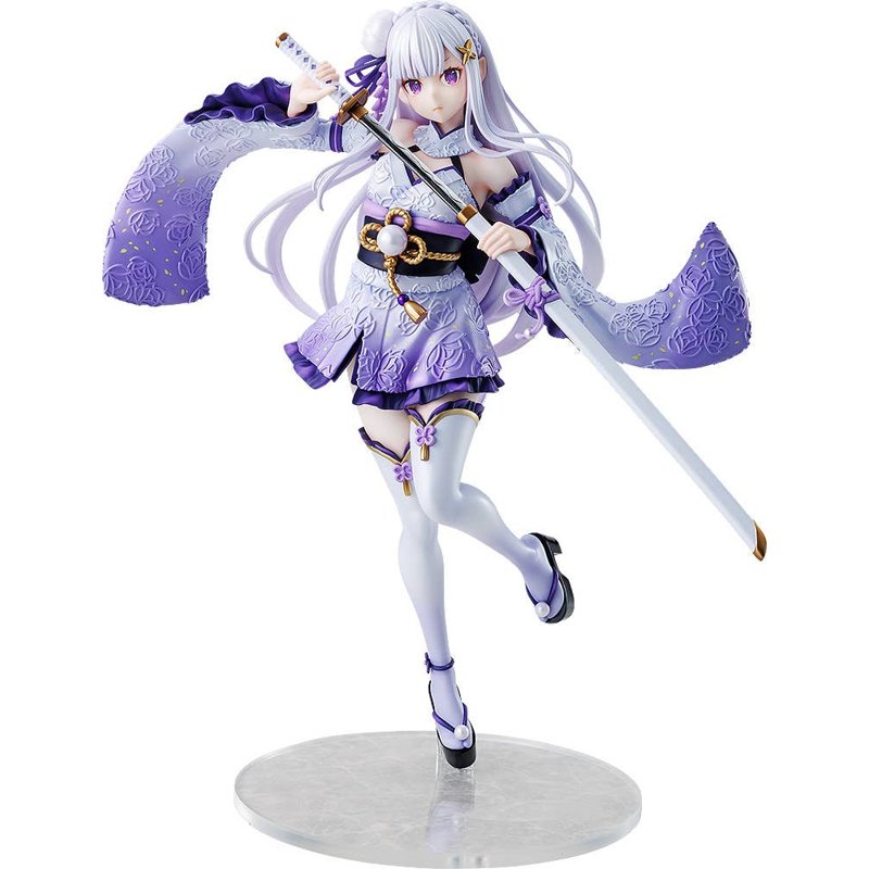 re-zero-emilia-combat-outfit-ver-sammelfigur image 1