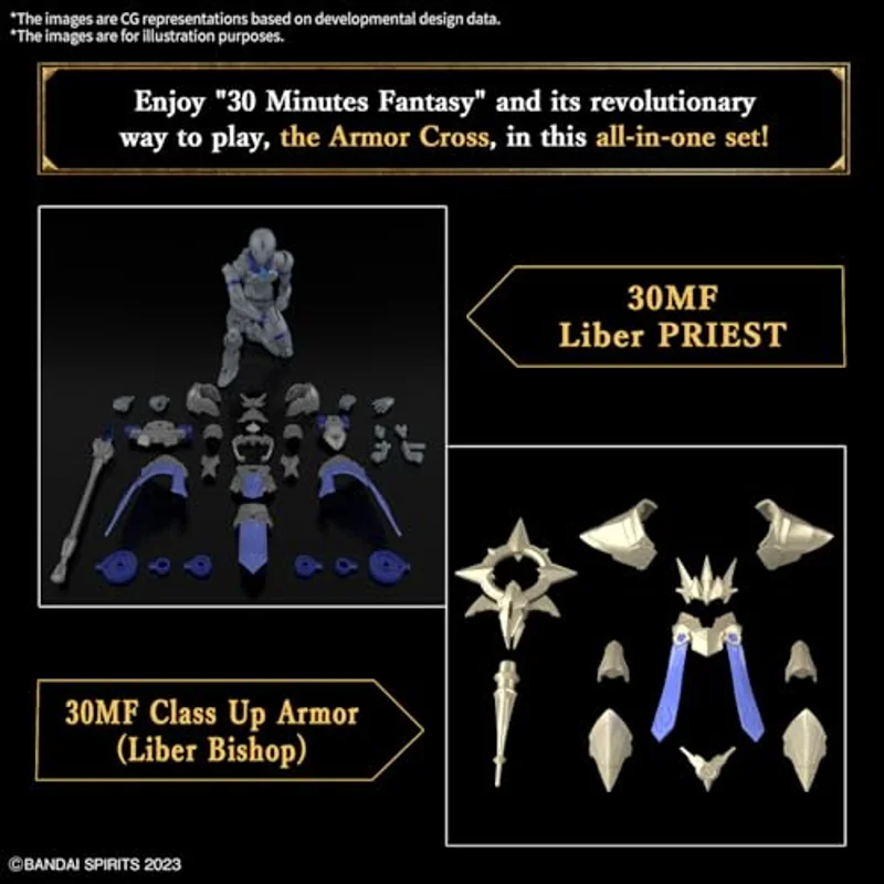 bandai-30mf-liber-bishop-modellbausatz-figur image 4