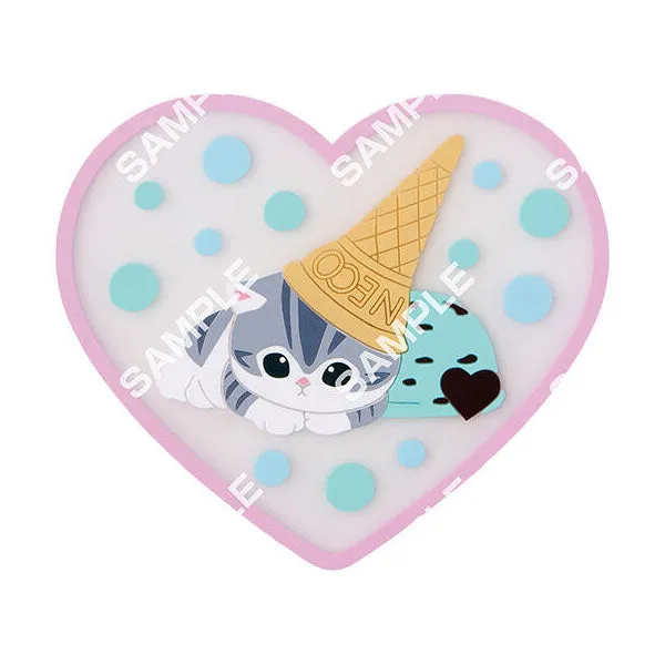 kameco-mofusand-untersetzer-ice-cream-collection-vol-3-rund-10-cm image 1