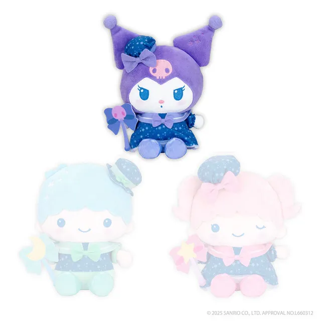 kameco-sanrio-kuromi-pl-schanh-nger-12-x-9-cm-polyester image 1
