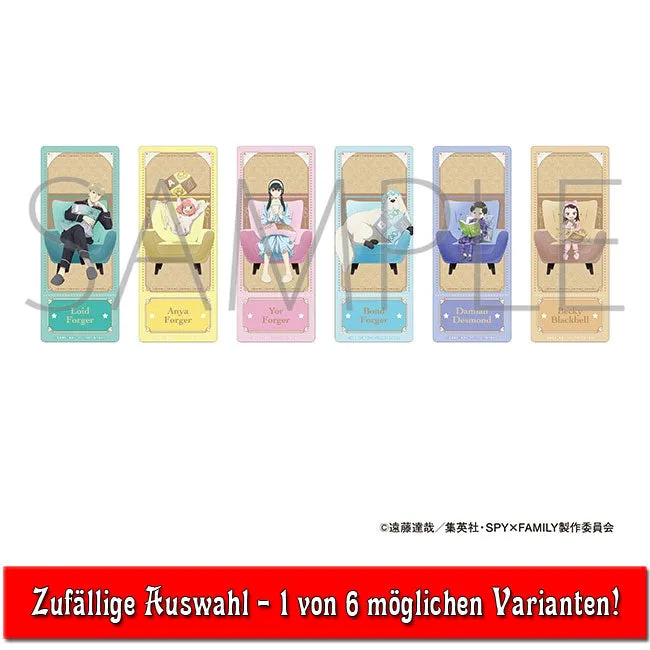 spy-x-family-clear-bookmark-lesezeichen-blindbag-anya-co image 1