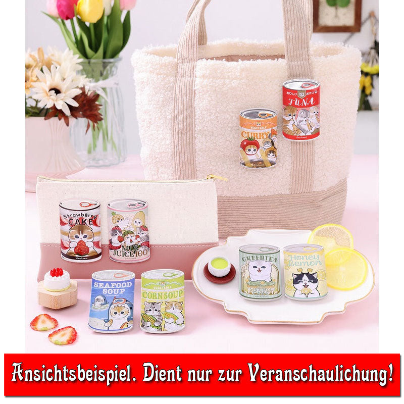 mofusand-mitamemo-metall-button-mix-juice-100-katzen-pin image 3