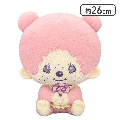 kameco-monchhichi-pl-schfigur-pink-26-cm-furyu image 1