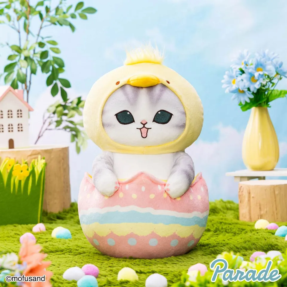 mofusand-pl-schfigur-xl-big-easter-nyan-30-cm image 1