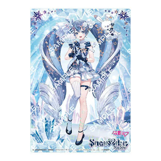 kameco-vocaloid-snow-miku-clearposter-holo-din-a5-2025 image 1