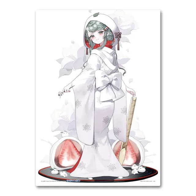kameco-poster-snow-miku-2013-illustration-board-third-season-a3 image 1
