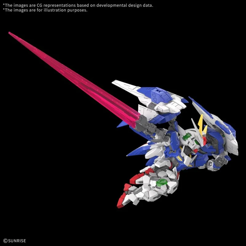 bandai-gundam-mgsd-00-raiser-modellbausatz-master-grade-sd image 5