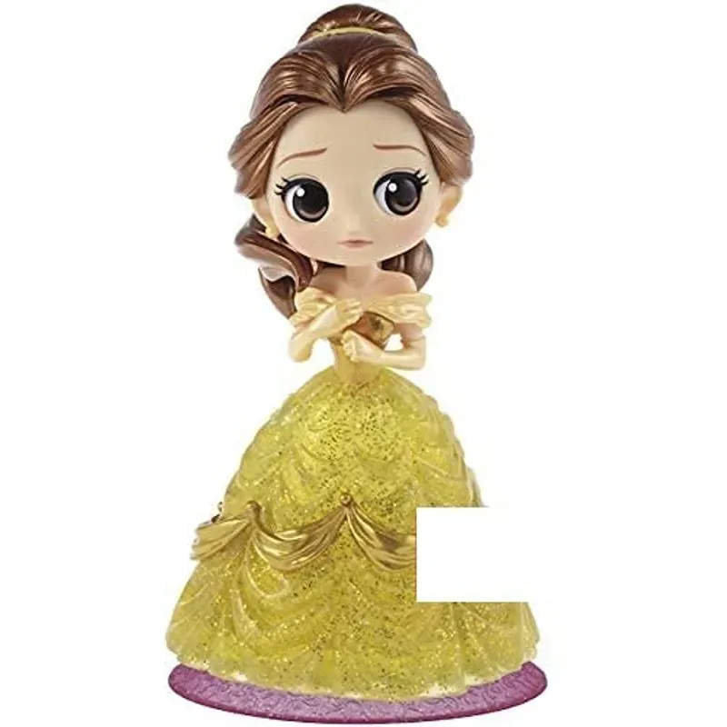 banpresto-disney-belle-glitter-line-q-posket-figur image 1
