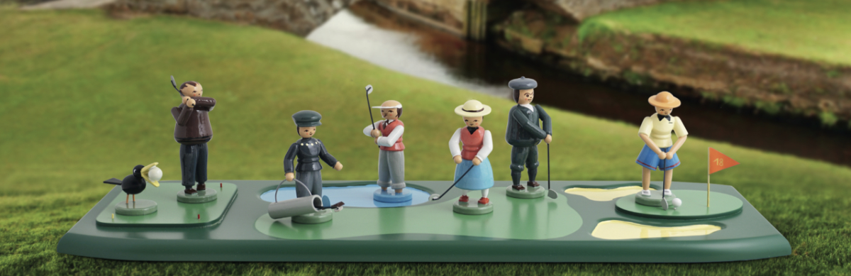 blank-golffiguren-golfer-holzfigur-geschenk-erzgebirge image 1