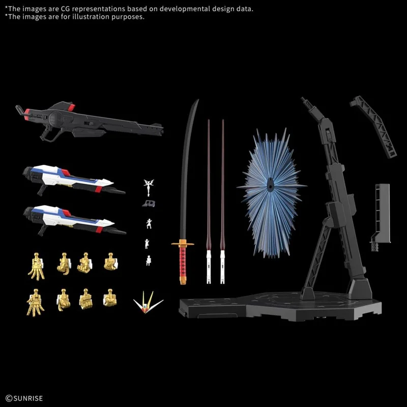 bandai-gundam-mgex-mighty-strike-freedom-modellbausatz image 5