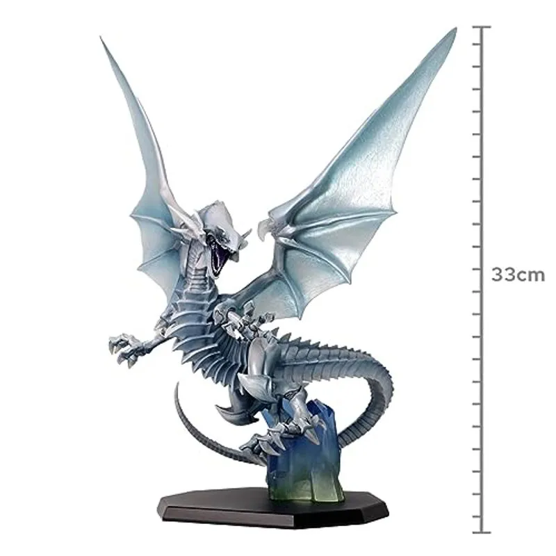 megahouse-yu-gi-oh-blue-eyes-white-dragon-holographic-art-works-monsters-figur image 2