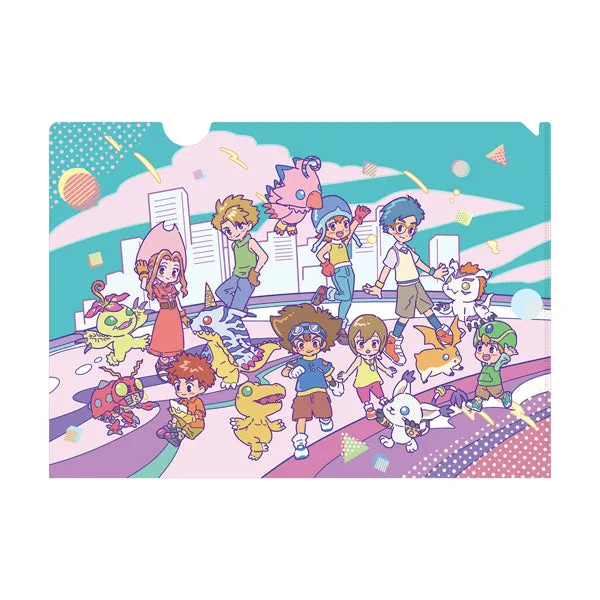 kameco-digimon-adventure-clearfile-retro-pop-din-a4 image 1