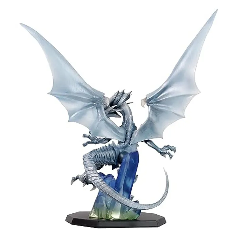 megahouse-yu-gi-oh-blue-eyes-white-dragon-holographic-art-works-monsters-figur image 3