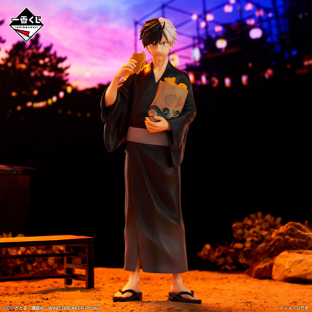 kameco-wind-breaker-haruka-figur-last-prize-kuji-19cm image 2
