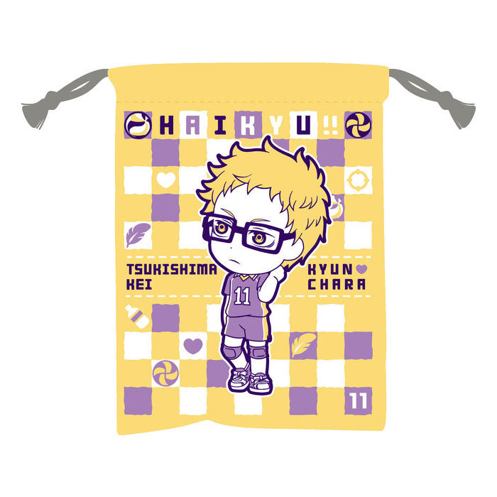 haikyuu-tsukishima-kinchaku-beutel-kordelzug-season-2-13-5cm image 1