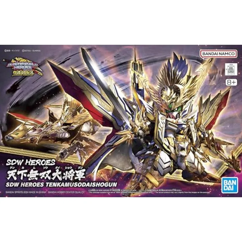 bandai-sdw-heroes-tenkamusodai-shogun-gunpla-modellbausatz image 4
