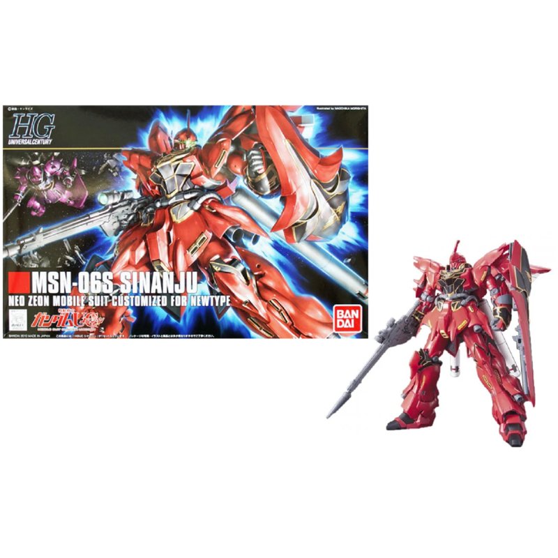 bandai-hguc-sinanju-116-modellbausatz-1-144-unicorn image 2